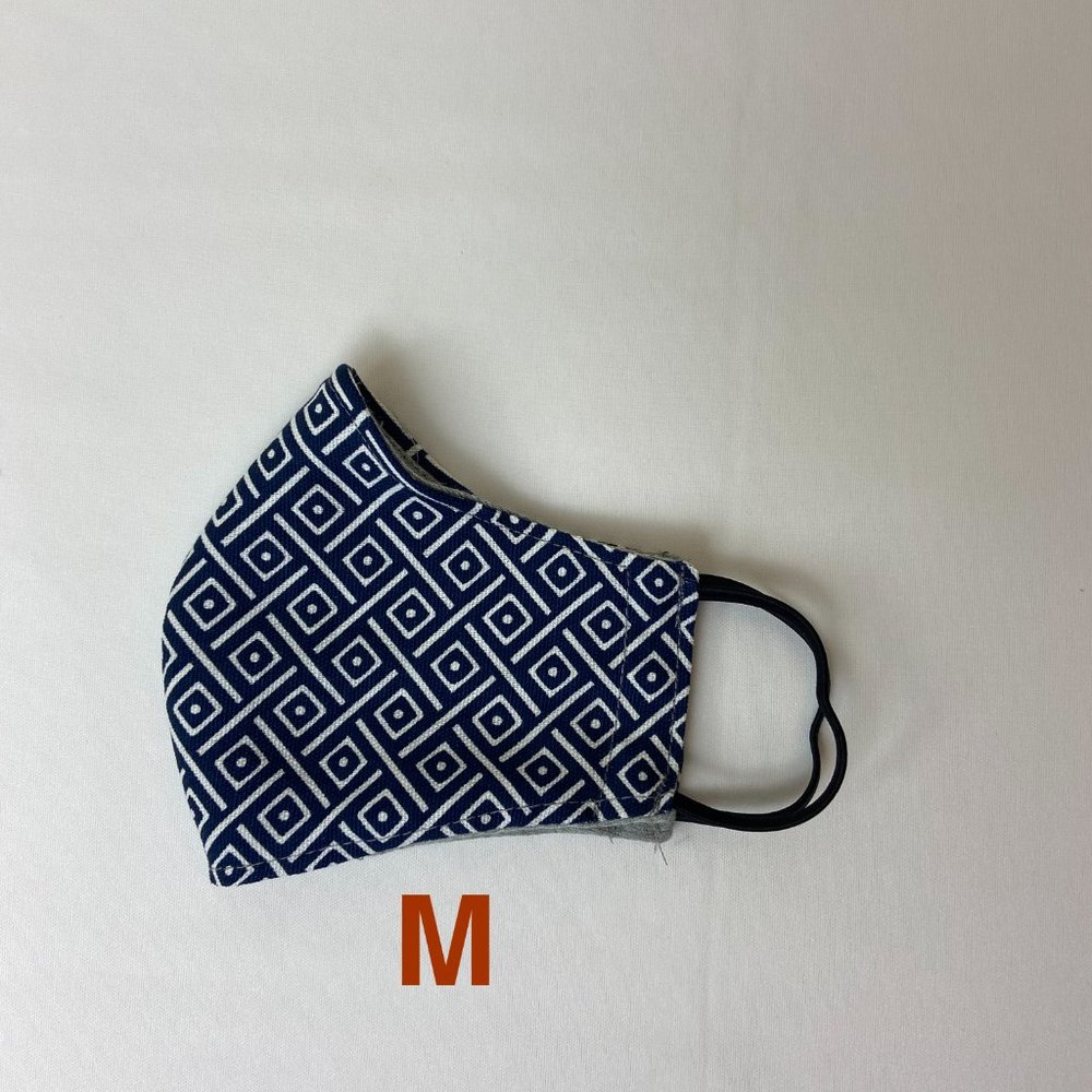 2 Filter Pocket Adult Face Mask Pattern Washable - Picture 3 of 16